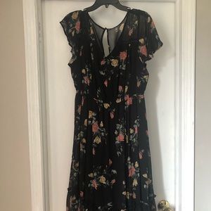 Floral Torrid Dress size 1